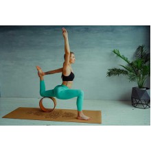 Коврик для йоги из пробки INEX Cork Yoga Mat CKMAT-158